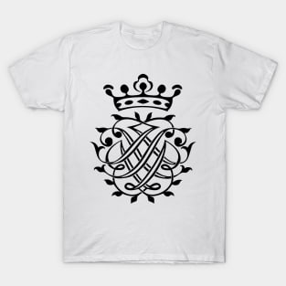 Johann Sebastian Bach seal / monogram / coat of arms / insignia / initials / crest T-Shirt